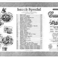 China City Menu Menu For China City Flint Flint