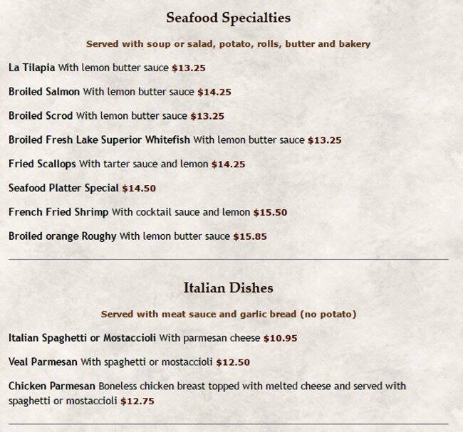 Menu at Omega Restaurant Pancake House & Bakery, Downers Grove