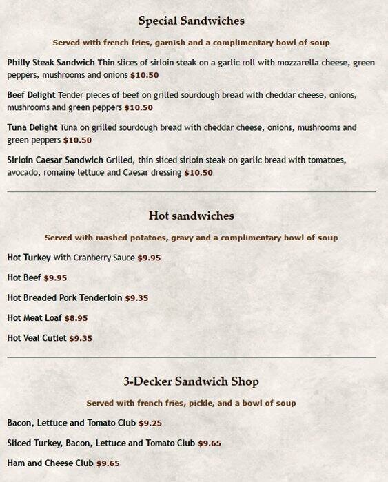 Menu at Omega Restaurant, Schaumburg, W Wise Rd