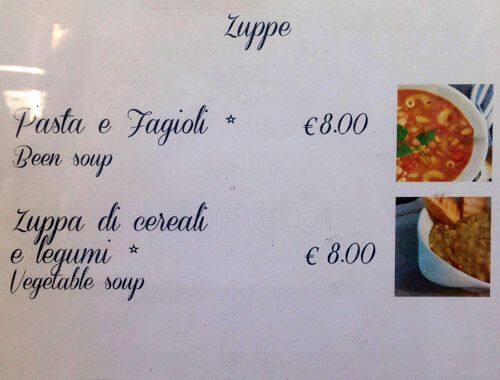 Menu de Il Gazebo