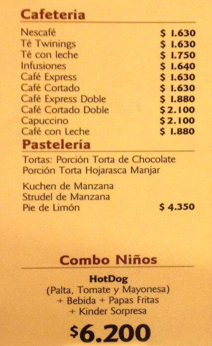 Fritz menu