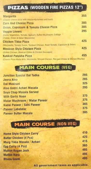 Knight Rider Junction menu