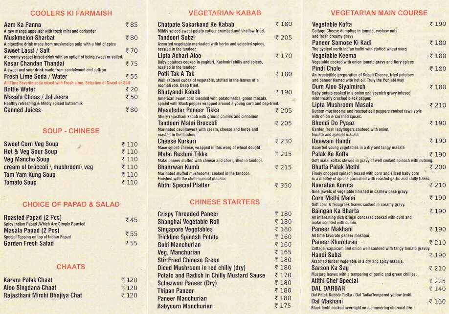 Bangalore Agarwal Bhavan Menu, Menu for Bangalore Agarwal Bhavan ...