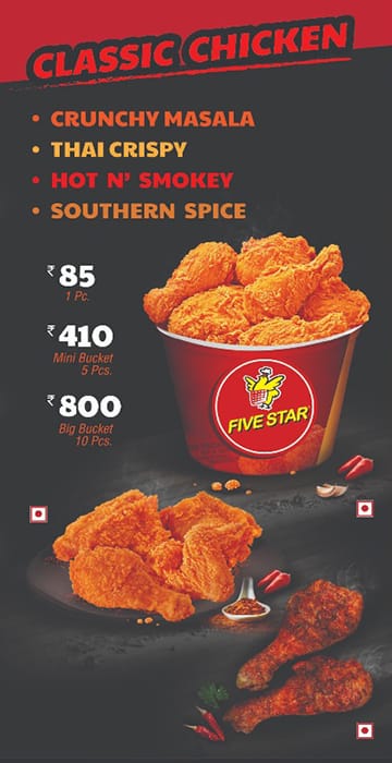 Menu At Five Star Chicken, Bengaluru, No 50