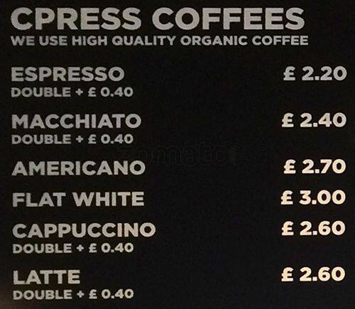 Cpress menu
