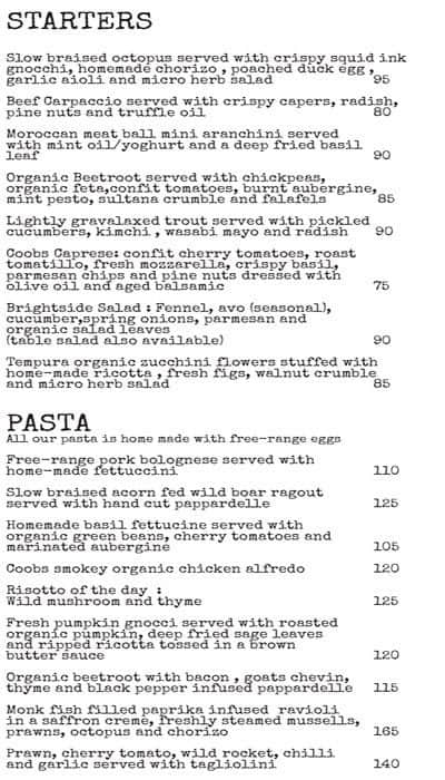 Coobs Menu, Menu for Coobs, Parkhurst, Johannesburg - Zomato SA