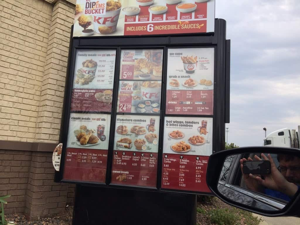 KFC Menu, Menu for KFC, Elkhorn Park, Lexington - Urbanspoon/Zomato