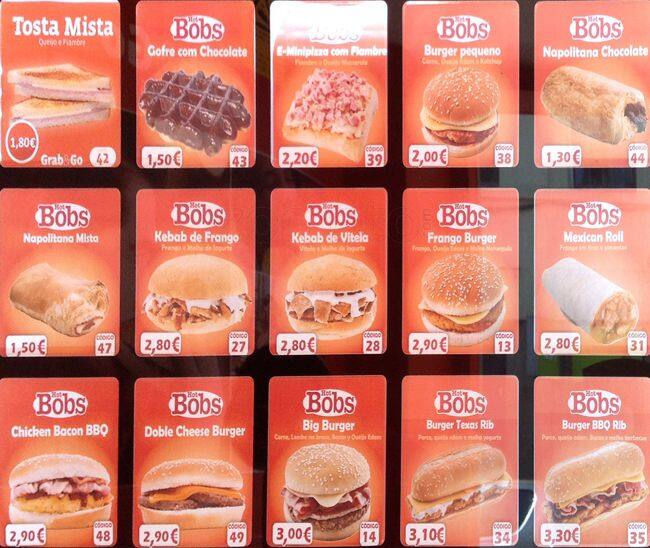 Grab&Go Menu, Menu de Grab&Go, Baixa, Porto Zomato Portugal