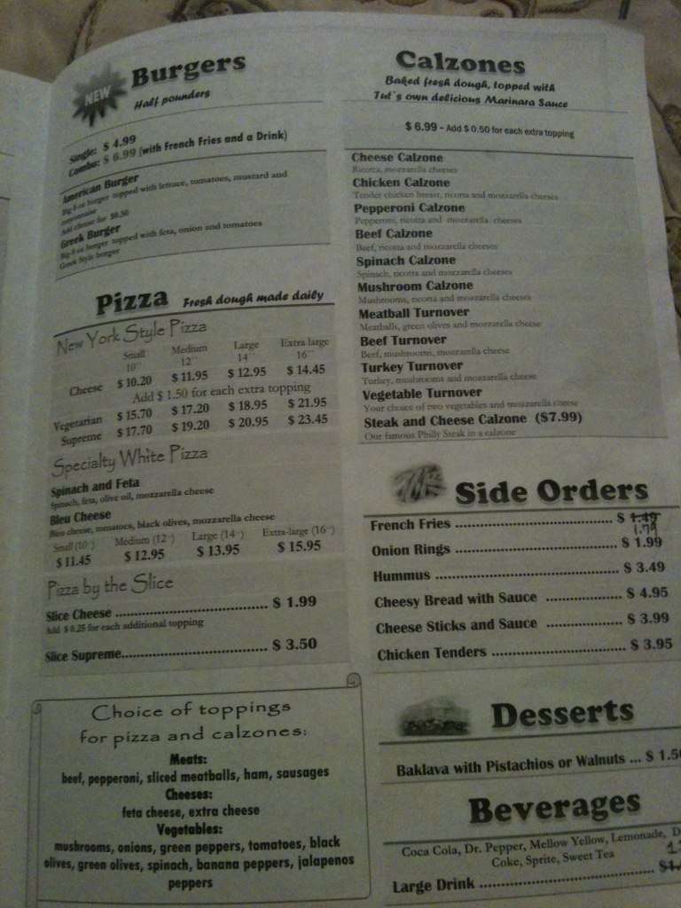 Tut S Place Menu Menu For Tut S Place Tuscaloosa Tuscaloosa