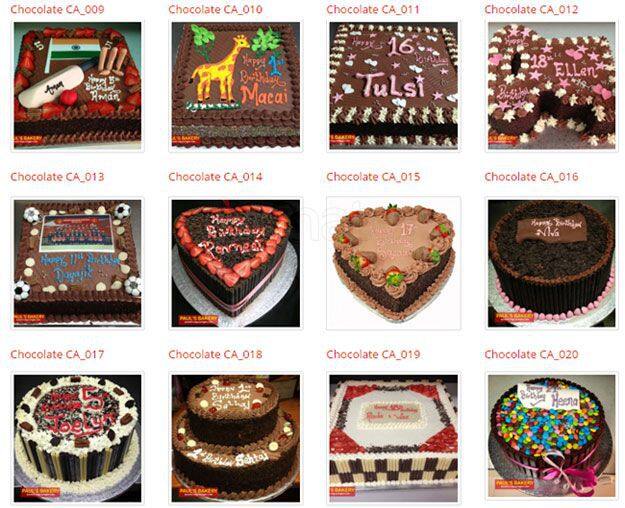 Menu at Paul's Bakery, Southall, 80 King St