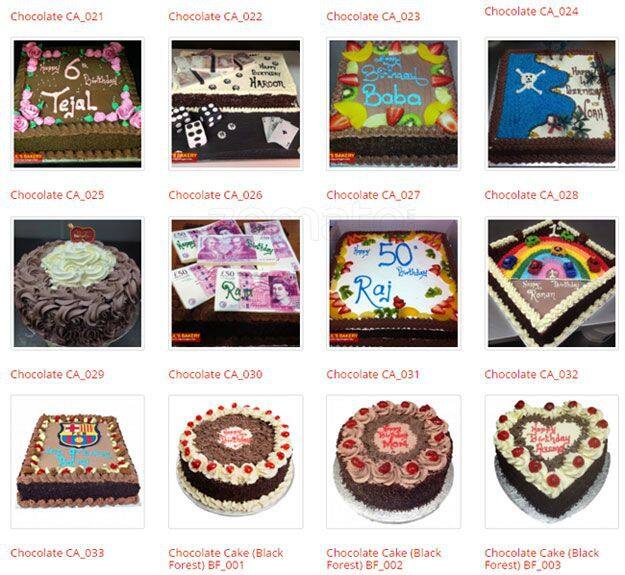 Menu at Paul's Bakery, Southall, 80 King St