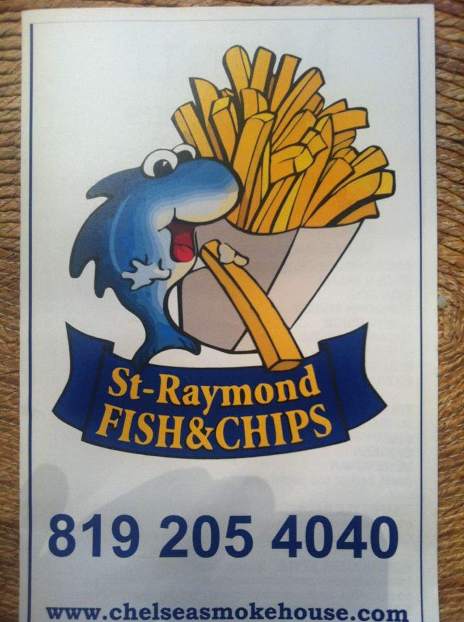 StRaymond Fish & Chips Menu Urbanspoon/Zomato