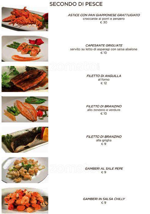 Menu di Ristorante TAIYO - Adige 