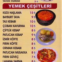 Coruh Et Lokantasi Menu Menu For Coruh Et Lokantasi Parseller Istanbul