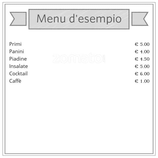Menu di Alla Fontana 