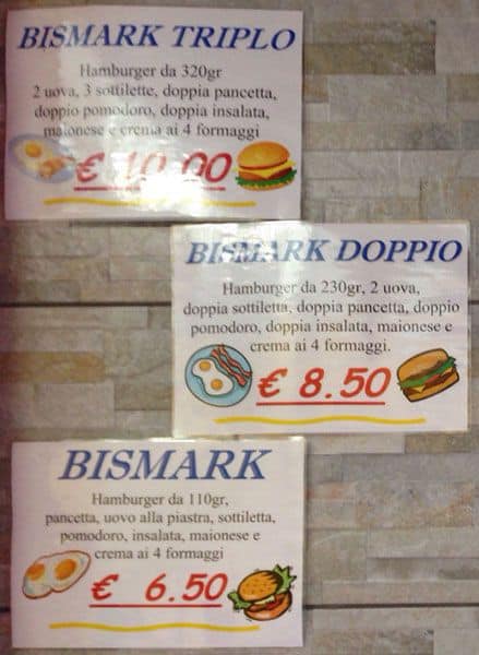 Menu di Superciccio 