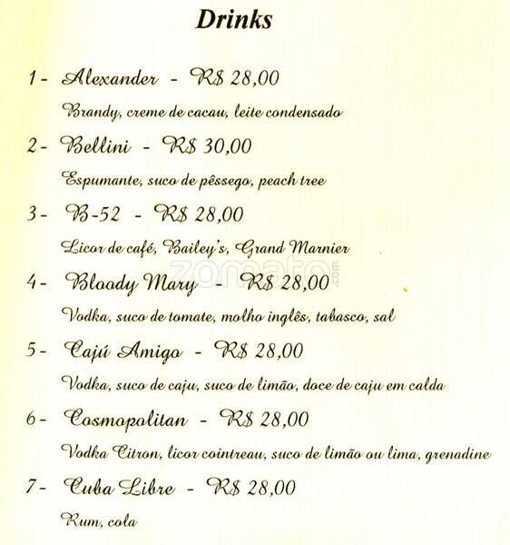 A Tal Da Pizza - Mário Ferraz cardápio