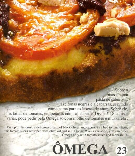 A Tal Da Pizza - Mário Ferraz cardápio