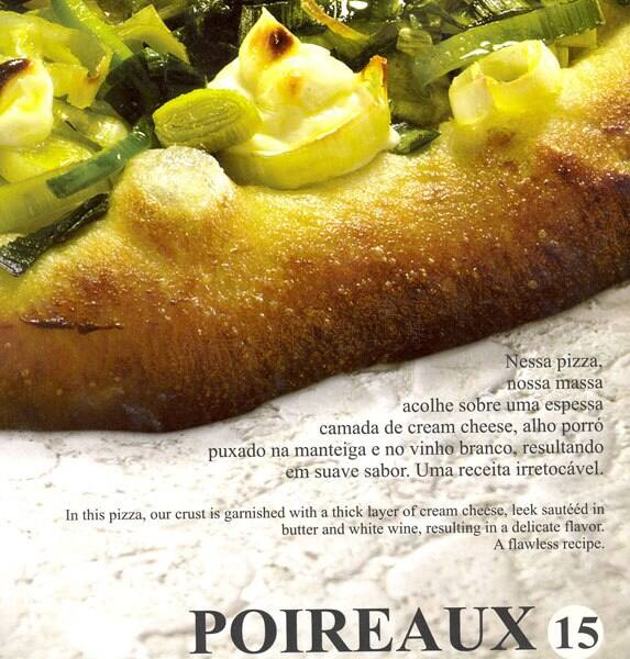 A Tal Da Pizza - Mário Ferraz cardápio