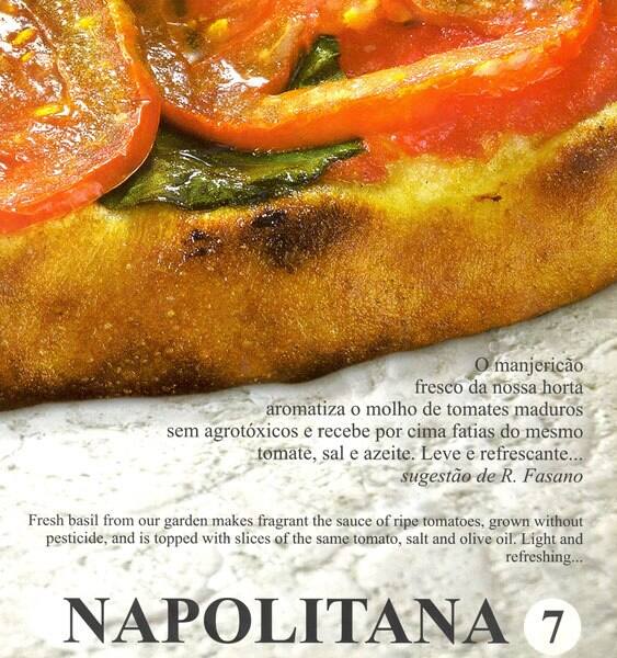 A Tal Da Pizza - Mário Ferraz cardápio