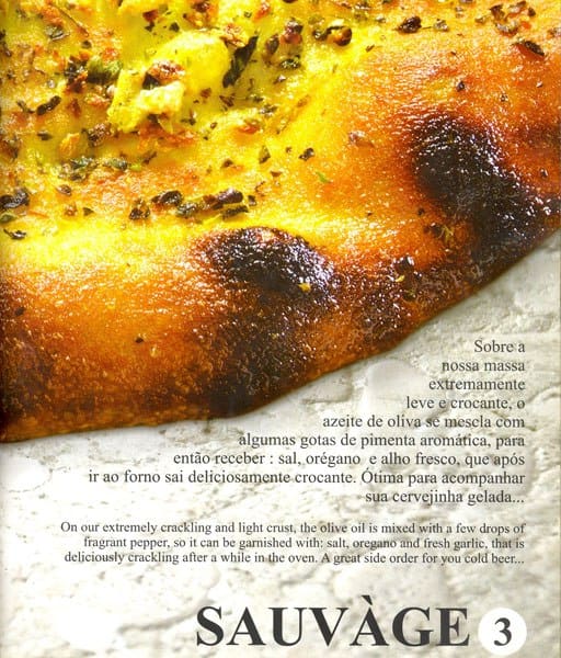 A Tal Da Pizza - Mário Ferraz cardápio