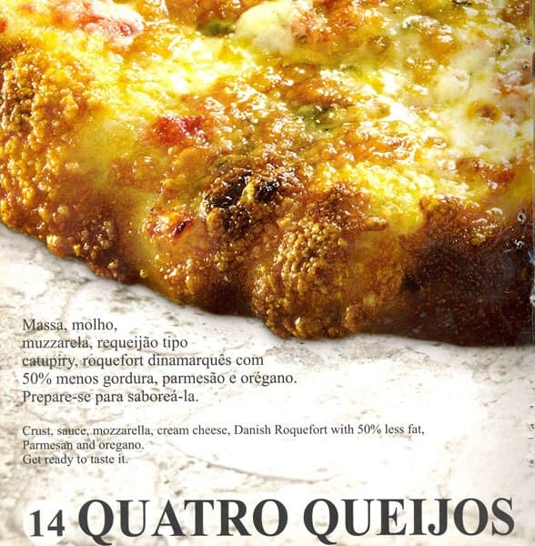 A Tal Da Pizza - Mário Ferraz cardápio