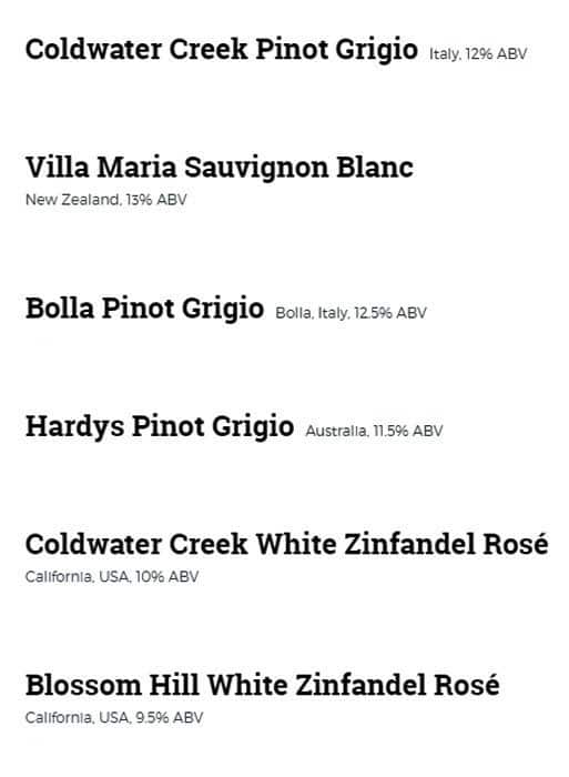 Menu at Spread Eagle pub & bar, Birmingham