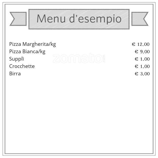 Menu di Mickey Pizza 