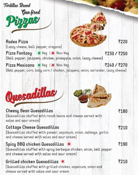 Mexican Rodeo Menu, Menu for Mexican Rodeo, Kalyani Nagar, Pune - Zomato