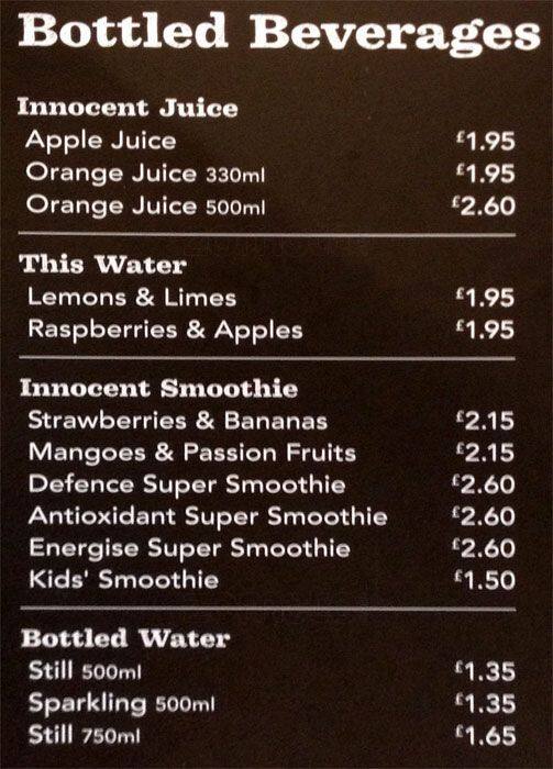 Starbucks Menu Menu For Starbucks Deansgate Manchester Zomato UK