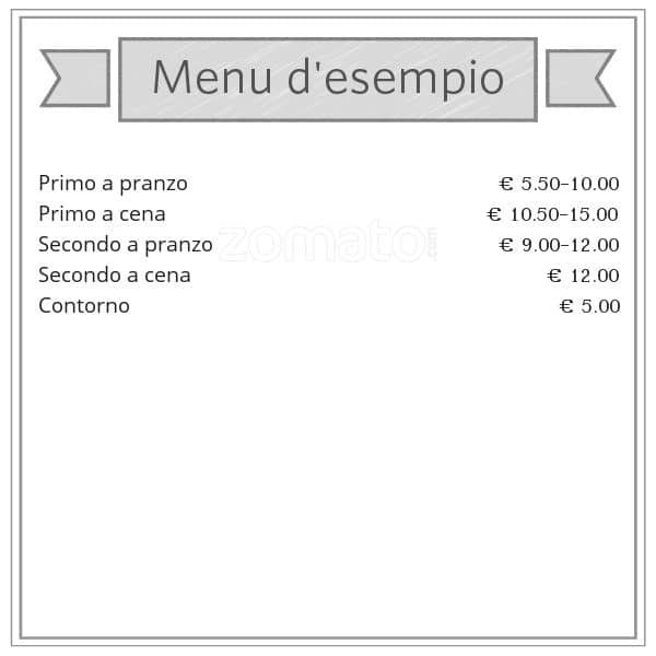Menu di Belli Freschi 