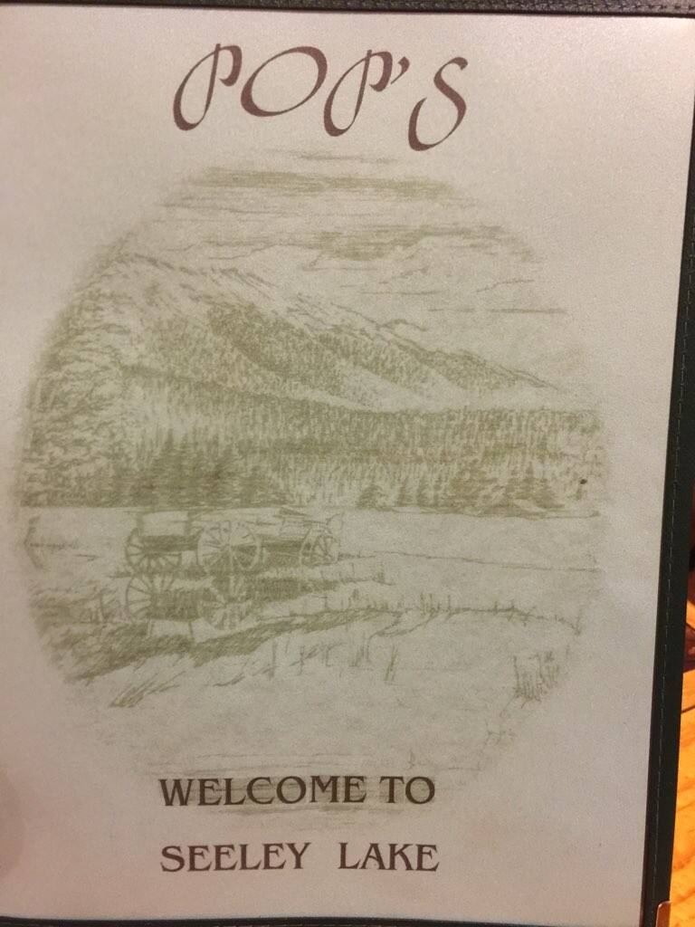 Pop's Menu, Menu for Pop's, Seeley Lake, Seeley Lake Urbanspoon/Zomato