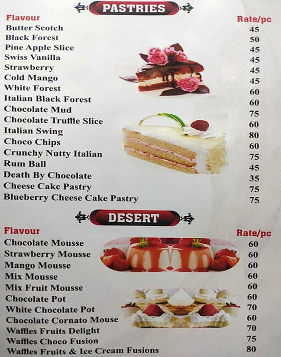 Brunch Italiano menu