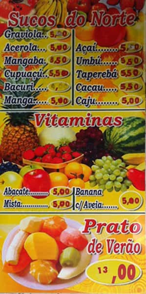 Torre de Belém cardápio