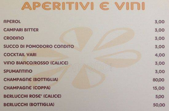 Menu di Carpe Diem Bar - Maxi Panini Milano 