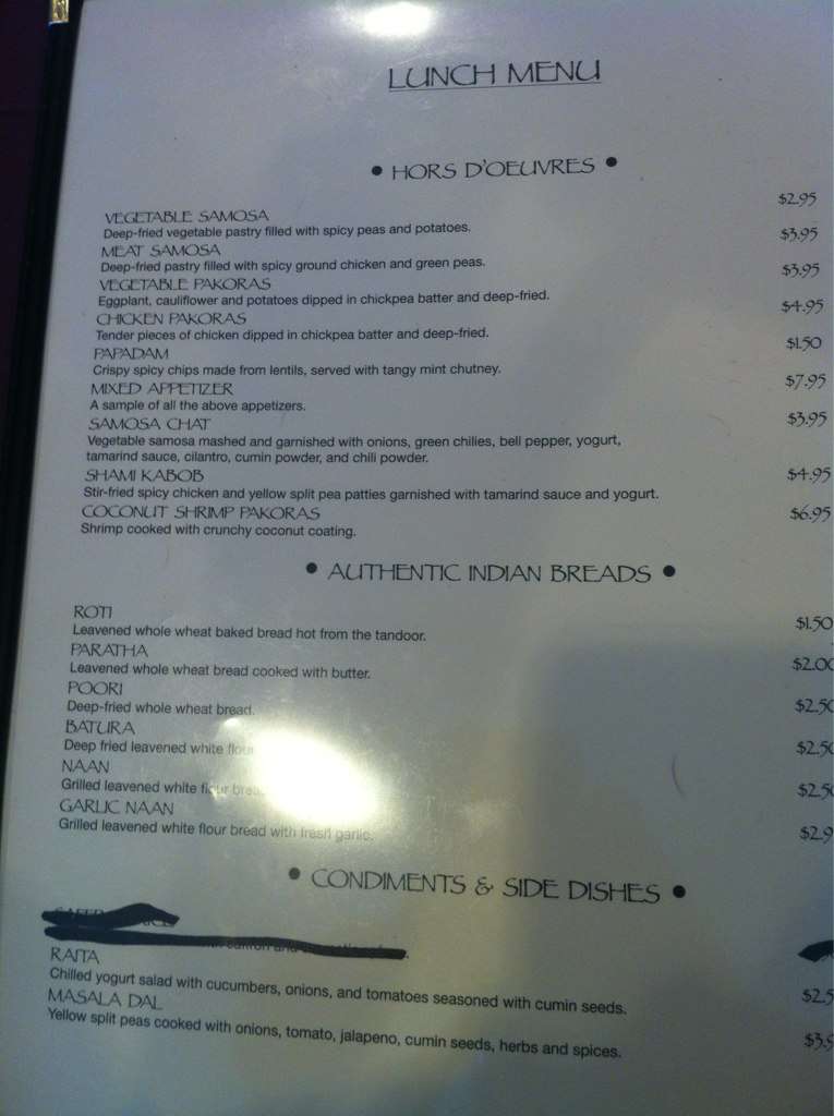 Kabob N Curry House Menu, Menu for Kabob N Curry House, Saginaw