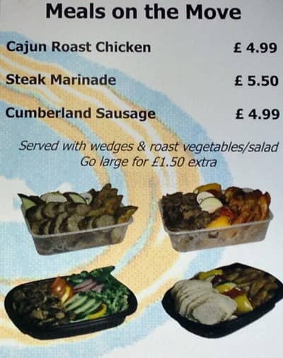 Snax menu