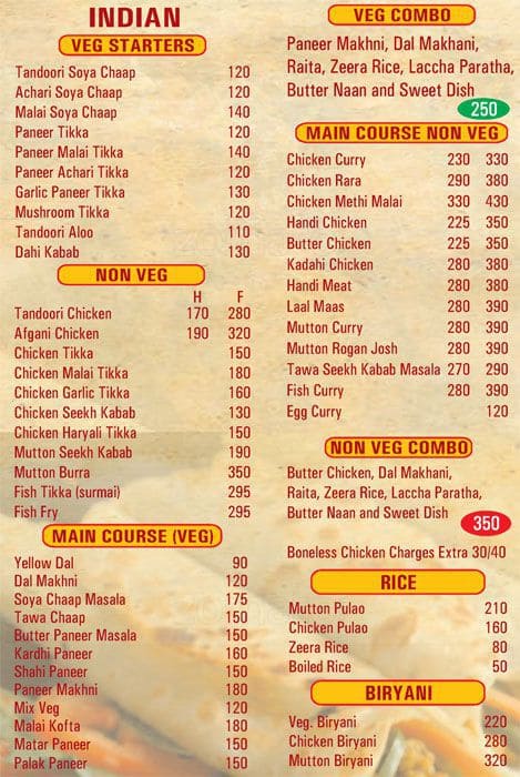 Grill to Chill Menu, Menu for Grill to Chill, Vasant Kunj, New Delhi ...