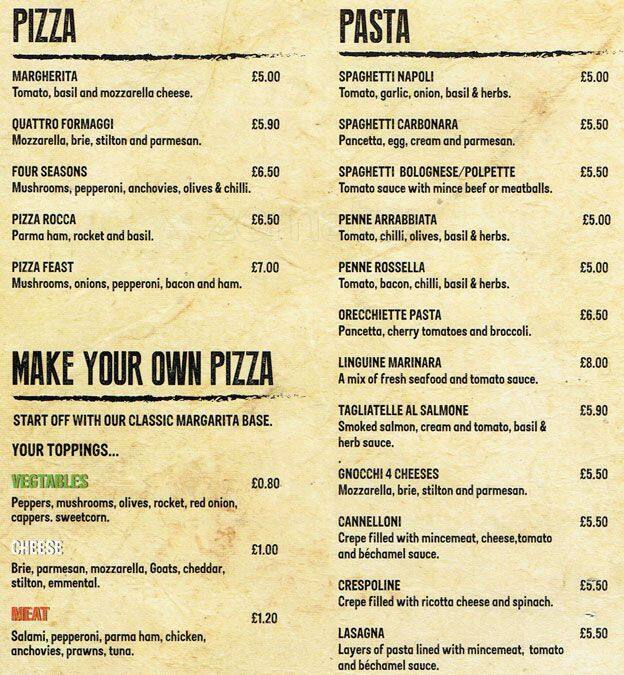 Rossella Menu, Menu for Rossella, Kentish Town, London Zomato UK