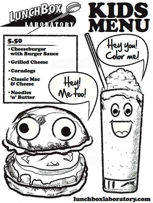 Menu at Lunchbox Burgers & Bar Gig Harbor, Gig Harbor