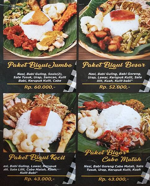 Babi Guling Ko Made Menu Menu Para Babi Guling Ko Made Muara Karang Jakarta Babi Guling Ko Made Menu Menu Para Babi Guling Ko Made Muara Karang Jakarta