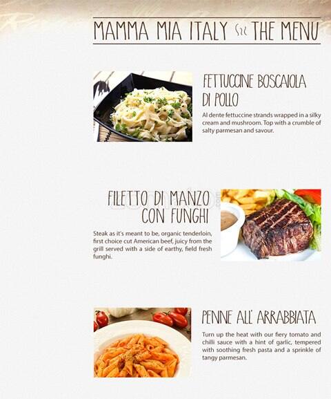 Mamma Mia Ristorante & Pizzeria Menu - Zomato