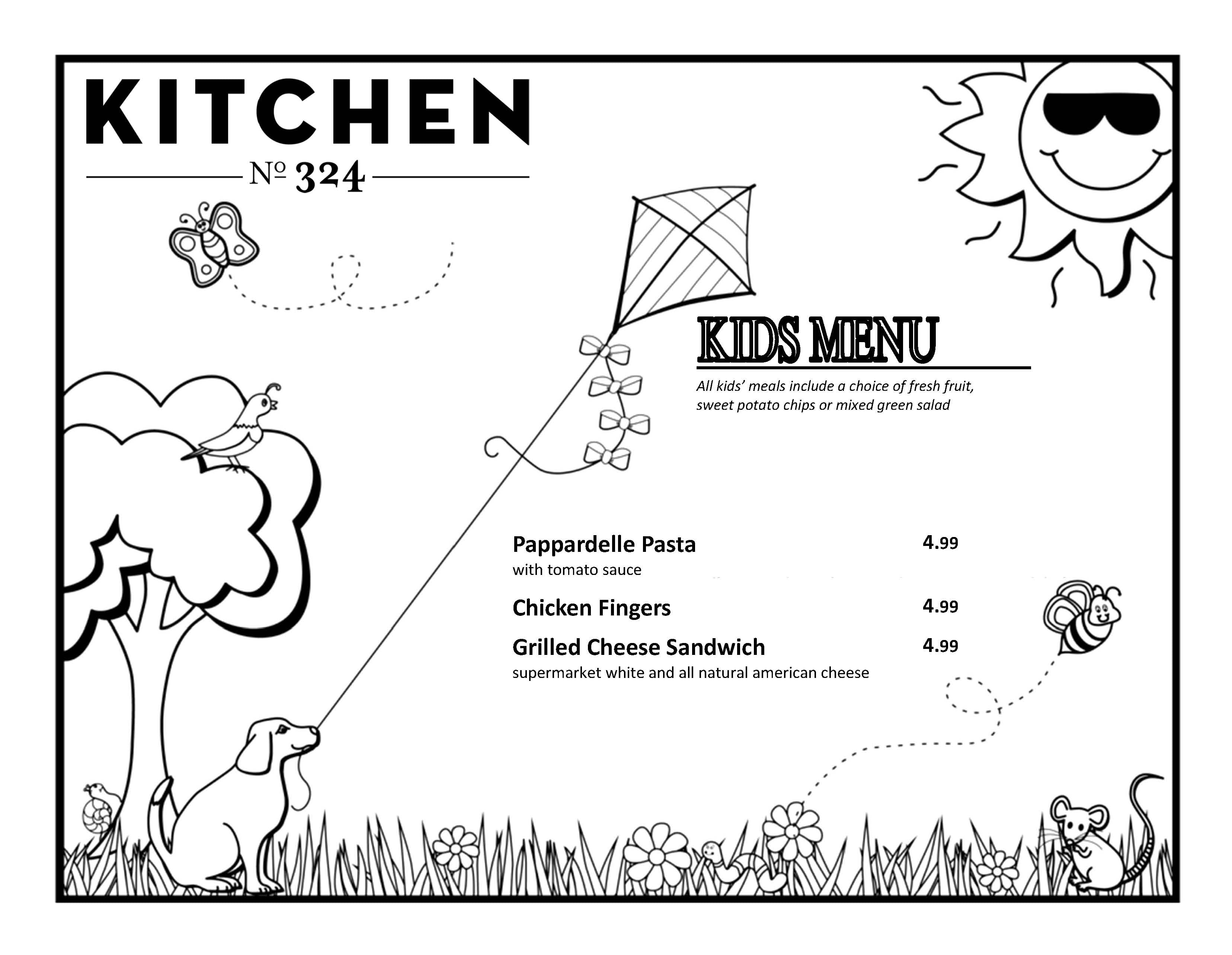 Menu At Kitchen No 324 Restaurant Oklahoma City 324 N Robinson Ave   9ec751dd55dc043eece31d7cf948083a 