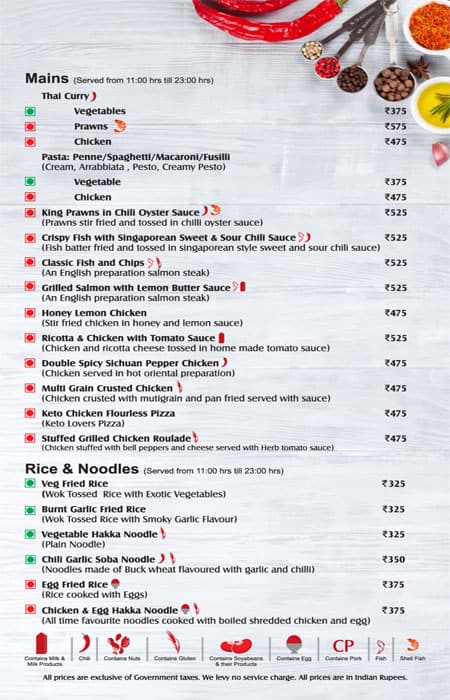 Fortune Deli menu