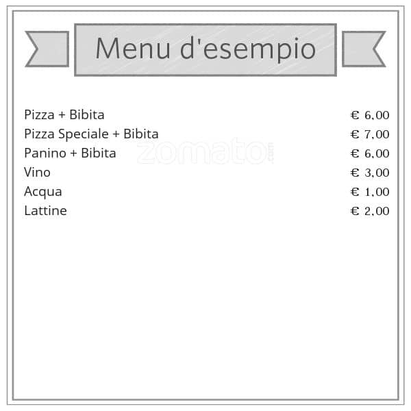 Menu de Pizza & Sandwich Da Pasquale