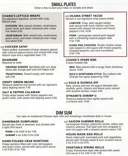 Pf Changs Menu With Prices TheRescipes.info