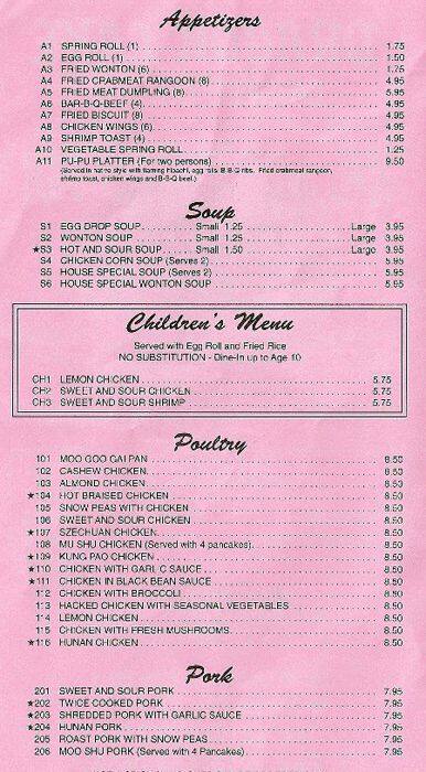 Dragon Lake Chinese Cuisine Menu Urbanspoon Zomato Dragon Lake Chinese Cuisine Universal City Menu