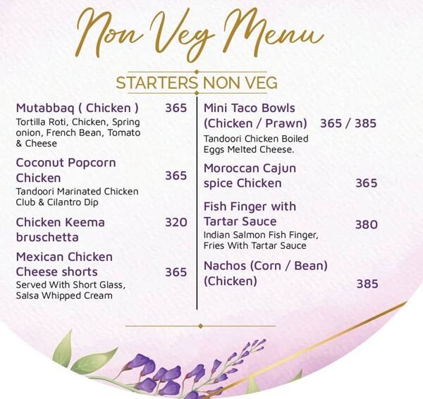 Menu at Platess Multicuisine Restaurant Borivali Fusion Restaurant, Mumbai