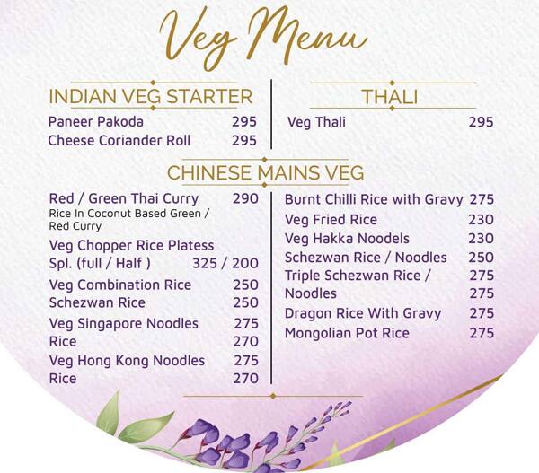 Menu at Platess Multicuisine Restaurant Borivali Fusion Restaurant, Mumbai