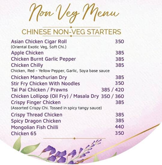 Menu at Platess Multicuisine Restaurant Borivali Fusion Restaurant, Mumbai